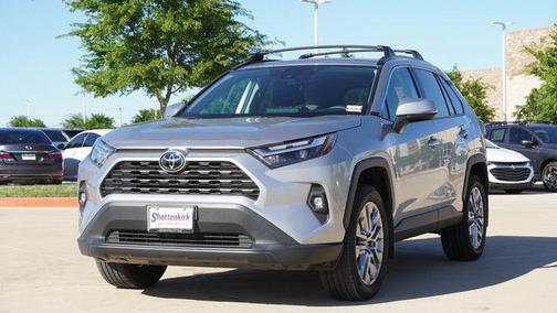 Silver Sky Metallic 2024 Toyota RAV4 XLE Premium