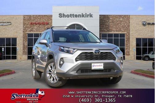 Silver Sky Metallic 2024 Toyota RAV4 XLE Premium