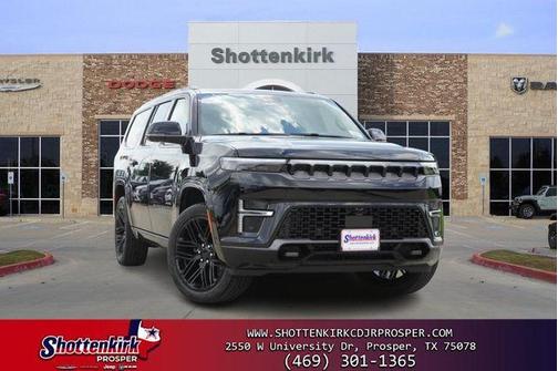 High Gloss Black 2026 Jeep Grand Wagoneer L Limited Reserve 4x4