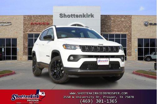 Bright White Clearcoat 2026 Jeep Compass Sport