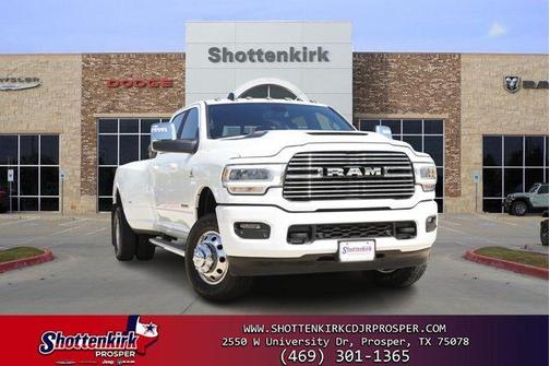 Patriot Blue Pearlcoat 2022 RAM 3500 Laramie Crew Cab 4x4 6'4' Box