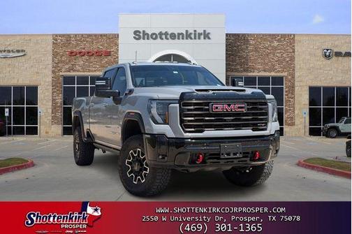 Thunderstorm Gray 2025 GMC Sierra 2500 AT4X