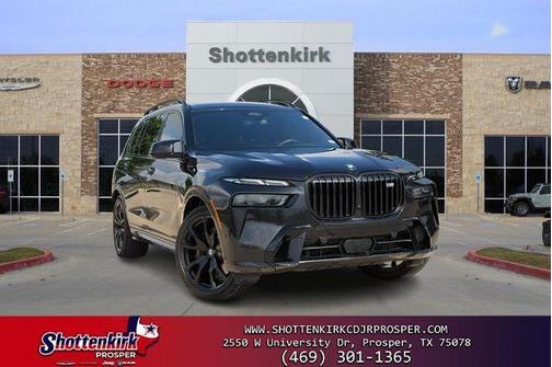 Black Sapphire Metallic 2024 BMW X7 M60i