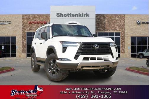 White Pearl 2025 Lexus GX 550 Overtrail