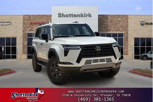 White Pearl 2025 Lexus GX 550 Overtrail