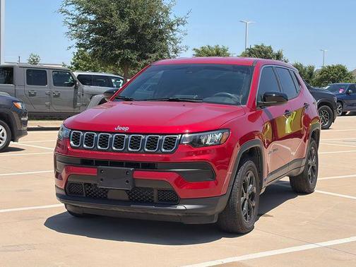 Red Hot Pearlcoat 2025 Jeep Compass Sport