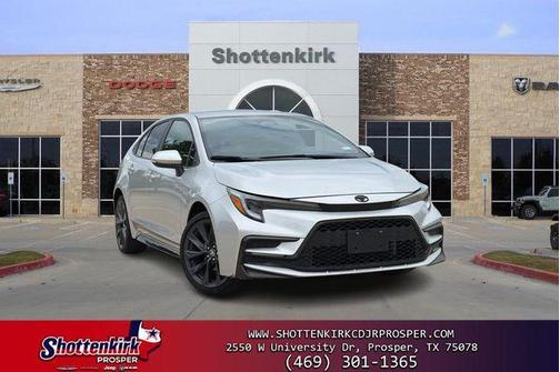 Classic Silver Metallic 2024 Toyota Corolla SE