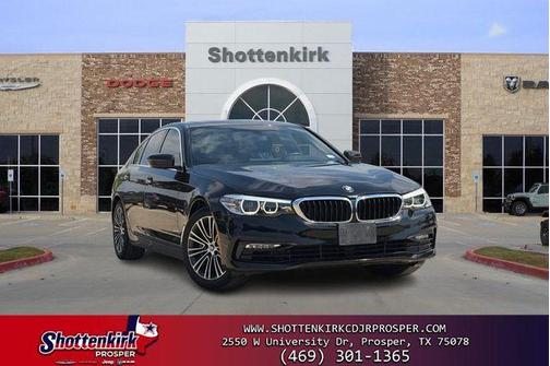 Jet Black 2018 BMW 530 530i