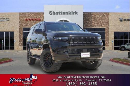 Diamond Black Crystal Pearlcoat 2024 Jeep Wagoneer Series II Carbide 4x4