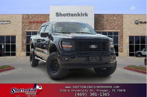 Agate Black Metallic 2024 Ford F-150 STX