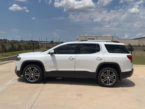 White Frost 2021 GMC Acadia SLT
