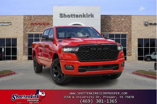 Flame Red Clearcoat 2025 RAM 1500 Big Horn/Lone Star