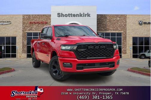 Flame Red Clearcoat 2025 RAM 1500 Big Horn/Lone Star