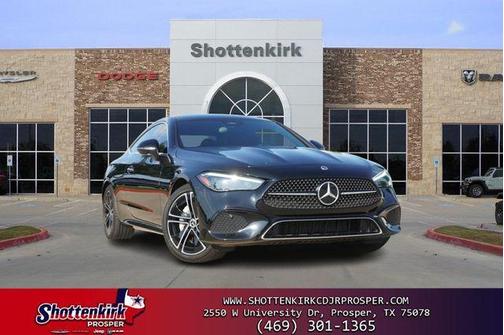 Black 2024 Mercedes-Benz CLE 300 4MATIC Coupe