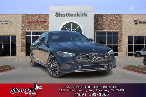 Black 2024 Mercedes-Benz CLE 300 4MATIC Coupe