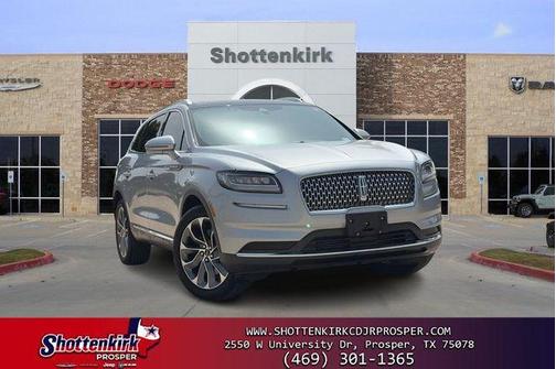 Silver Radiance 2021 Lincoln Nautilus Reserve
