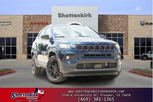 Fathom Blue Pearl Coat 2026 Jeep Compass Latitude