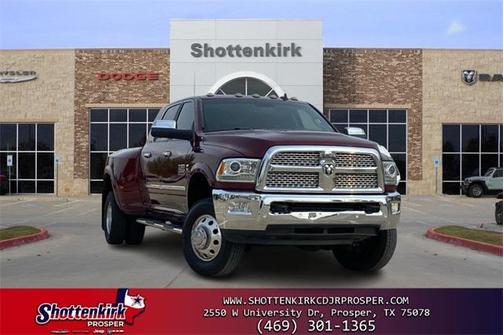 2017 RAM 3500 Laramie Mega Cab 4x4 6'4' Box