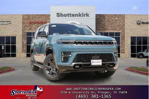 Steel Blue 2026 Jeep Grand Wagoneer Upland 4x4
