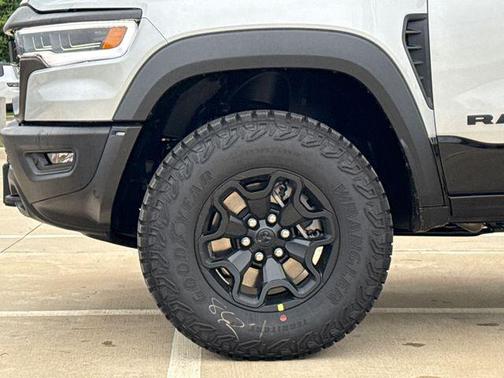 Silver 2026 RAM 1500 RHO Crew Cab 4x4 5'7' Box