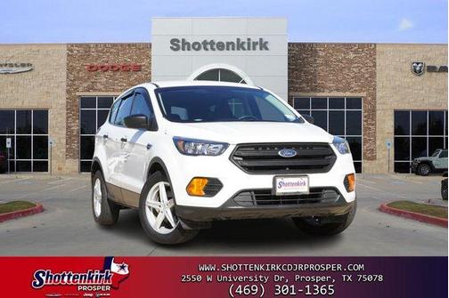 Oxford White 2018 Ford Escape S