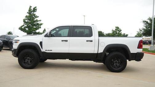 Bright White Clearcoat 2026 RAM 1500 RHO Crew Cab 4x4 5'7' Box