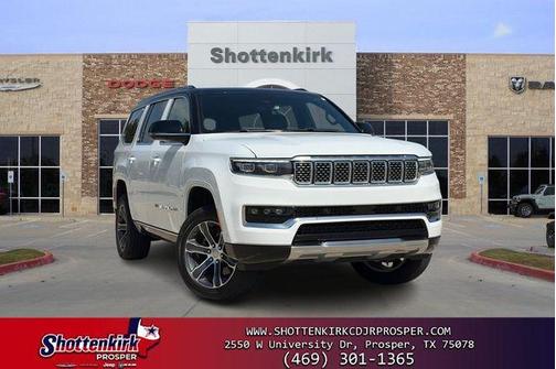 Bright White Clearcoat 2023 Jeep Grand Wagoneer Base