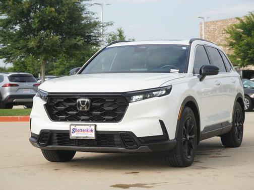 Platinum White Pearl 2024 Honda CR-V Hybrid Sport FWD