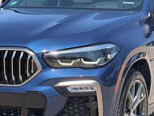Blue Metallic 2021 BMW X6 M50i