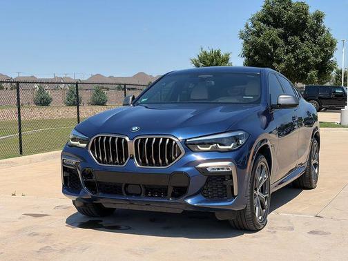 Blue Metallic 2021 BMW X6 M50i
