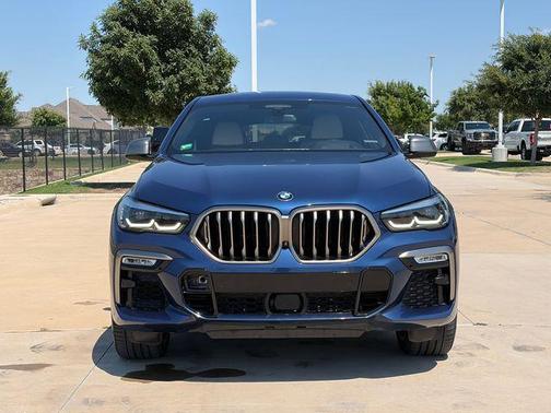 Blue Metallic 2021 BMW X6 M50i