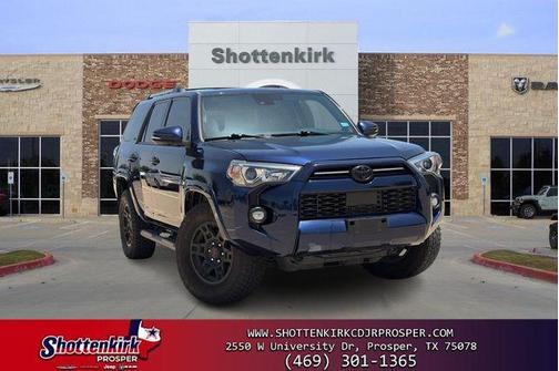 Nautical Blue Metallic 2022 Toyota 4Runner SR5 Premium
