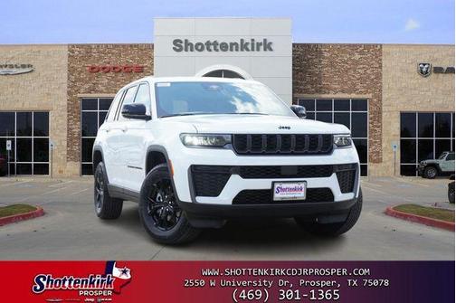 Bright White Clearcoat 2026 Jeep Grand Cherokee Altitude