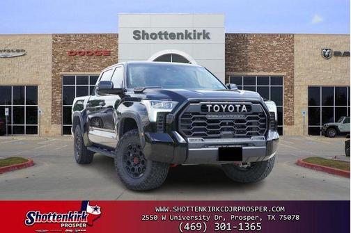 Midnight Black Metallic 2023 Toyota Tundra Hybrid TRD Pro