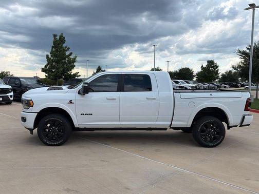 Bright White Clearcoat 2023 RAM 2500 Limited Mega Cab 4x4 6'4' Box