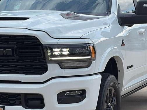 Bright White Clearcoat 2023 RAM 2500 Limited Mega Cab 4x4 6'4' Box