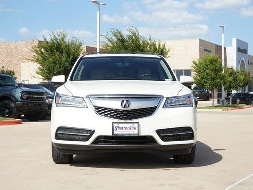 White Diamond Pearl 2016 Acura MDX SH-AWD