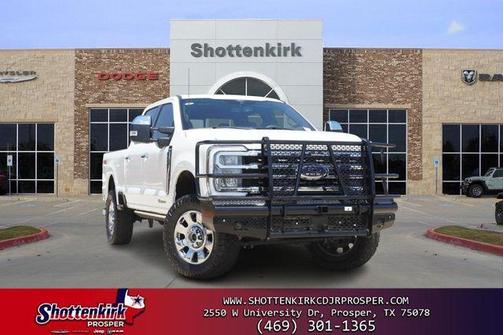 Star White Metallic Tri-Coat 2024 Ford F-250 King Ranch