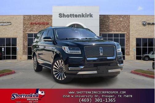 Infinite Black Metallic 2019 Lincoln Navigator L Reserve