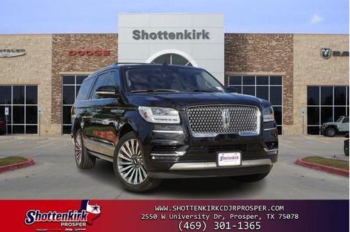 Infinite Black Metallic 2019 Lincoln Navigator L Reserve