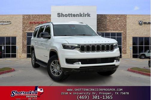 Bright White Clearcoat 2023 Jeep Wagoneer Series I 4x2