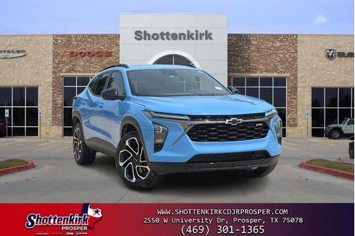 Fountain Blue 2024 Chevrolet Trax FWD 2RS