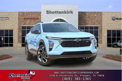Fountain Blue 2024 Chevrolet Trax FWD 2RS