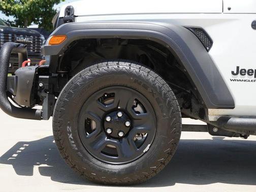 Bright White Clearcoat 2025 Jeep Wrangler Sport