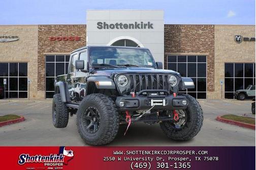 Black Clearcoat 2020 Jeep Gladiator Rubicon