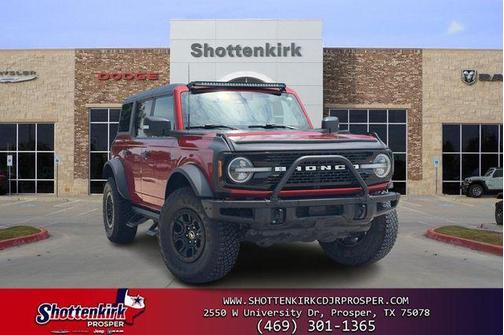 Hot Pepper Red Metallic Tinted Clearcoat 2023 Ford Bronco Wildtrak