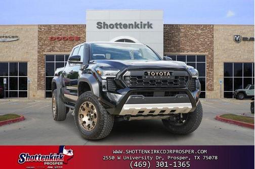 Black 2024 Toyota Tacoma Hybrid Trailhunter