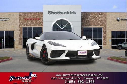 Arctic White 2021 Chevrolet Corvette Stingray w/1LT