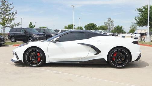 Arctic White 2021 Chevrolet Corvette Stingray w/1LT