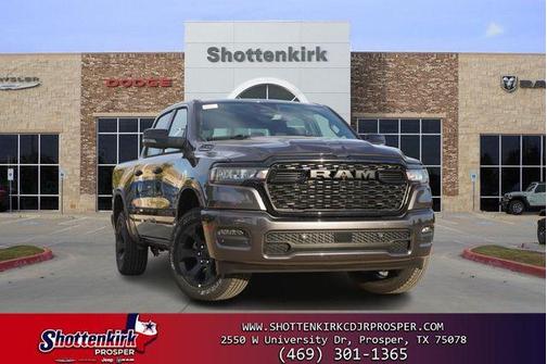 Granite Crystal Metallic Clearcoat 2026 RAM 1500 Big Horn/Lone Star